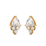 Load image into Gallery viewer, Classic Sparkle Lab Grown Diamond Stud Earrings by Stefee Jewels