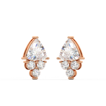 Load image into Gallery viewer, Classic Sparkle Lab Grown Diamond Stud Earrings by Stefee Jewels