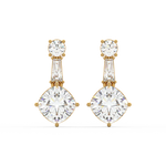 Load image into Gallery viewer, Crystal Charmer Lab Grown Diamond Stud Earrings by Stefee Jewels