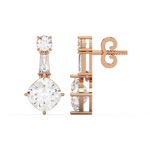 Load image into Gallery viewer, Crystal Charmer Lab Grown Diamond Stud Earrings by Stefee Jewels