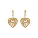 Load image into Gallery viewer, Dazzling Dreams Lab Grown Diamond Hoop Earrings by Stefee Jewels