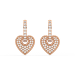 Load image into Gallery viewer, Dazzling Dreams Lab Grown Diamond Hoop Earrings by Stefee Jewels