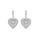 Load image into Gallery viewer, Dazzling Dreams Lab Grown Diamond Hoop Earrings by Stefee Jewels