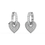 Load image into Gallery viewer, Dazzling Dreams Lab Grown Diamond Hoop Earrings by Stefee Jewels