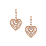 Load image into Gallery viewer, Dazzling Dreams Lab Grown Diamond Hoop Earrings by Stefee Jewels