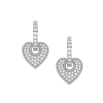 Load image into Gallery viewer, Dazzling Dreams Lab Grown Diamond Hoop Earrings by Stefee Jewels