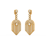Load image into Gallery viewer, Brilliant Blossoms Lab Grown Diamond Drop Earrings by Stefee Jewels