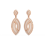 Load image into Gallery viewer, Bright Charms Lab Grown Diamond Drop Earrings by Stefee Jewels