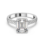 Load image into Gallery viewer, Emerald-Cut  Lab Grown Diamond  Ring by Stefee Jewels
