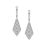 Load image into Gallery viewer, Dazzling Delight Lab Grown Diamond Drop Earrings by Stefee Jewels