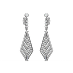 Load image into Gallery viewer, Dazzling Delight Lab Grown Diamond Drop Earrings by Stefee Jewels