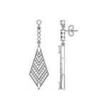 Load image into Gallery viewer, Dazzling Delight Lab Grown Diamond Drop Earrings by Stefee Jewels