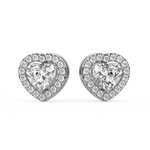 Load image into Gallery viewer, Loving Heart Lab Grown Diamond  Pendant Set by Stefee Jewels
