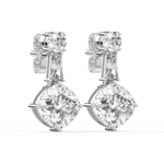 Load image into Gallery viewer, Crystal Charmer Lab Grown Diamond Stud Earrings by Stefee Jewels
