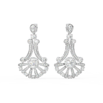 Load image into Gallery viewer, Lustrous Swing Lab Grown Diamond Drop Earrings by Stefee Jewels
