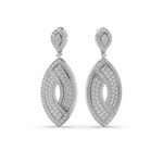 Load image into Gallery viewer, Bright Charms Lab Grown Diamond Drop Earrings by Stefee Jewels
