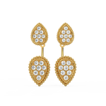 Load image into Gallery viewer, Pear Shaped Diamond Earrings By Stefee Jewels
