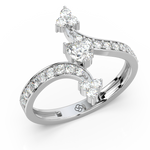 Load image into Gallery viewer, Delicate  Lab Grown Diamond Ring for her dreams by Stefee Jewels
