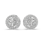 Load image into Gallery viewer, Glimmering Orbit Lab Grown Diamond  Pendant Set by Stefee Jewels