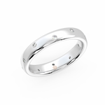 Load image into Gallery viewer, Stacking Band Ring with Lab Grown Diamond by Stefee
