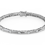 Load image into Gallery viewer, Glittering Delight Lab Grown Diamond Bracelets by Stefee Jewels
