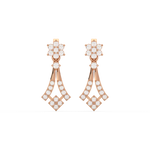 Load image into Gallery viewer, Brilliant Beauty Lab Grown Diamond Drop Earrings by Stefee Jewels