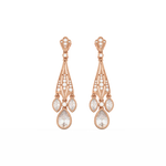 Load image into Gallery viewer, Ambrosia Star Lab Grown Diamond Drop Earrings by Stefee Jewels
