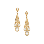 Load image into Gallery viewer, Ambrosia Star Lab Grown Diamond Drop Earrings by Stefee Jewels