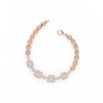 Load image into Gallery viewer, Twinkling Hearts Lab Grown Diamond Bracelet by Stefee jewels