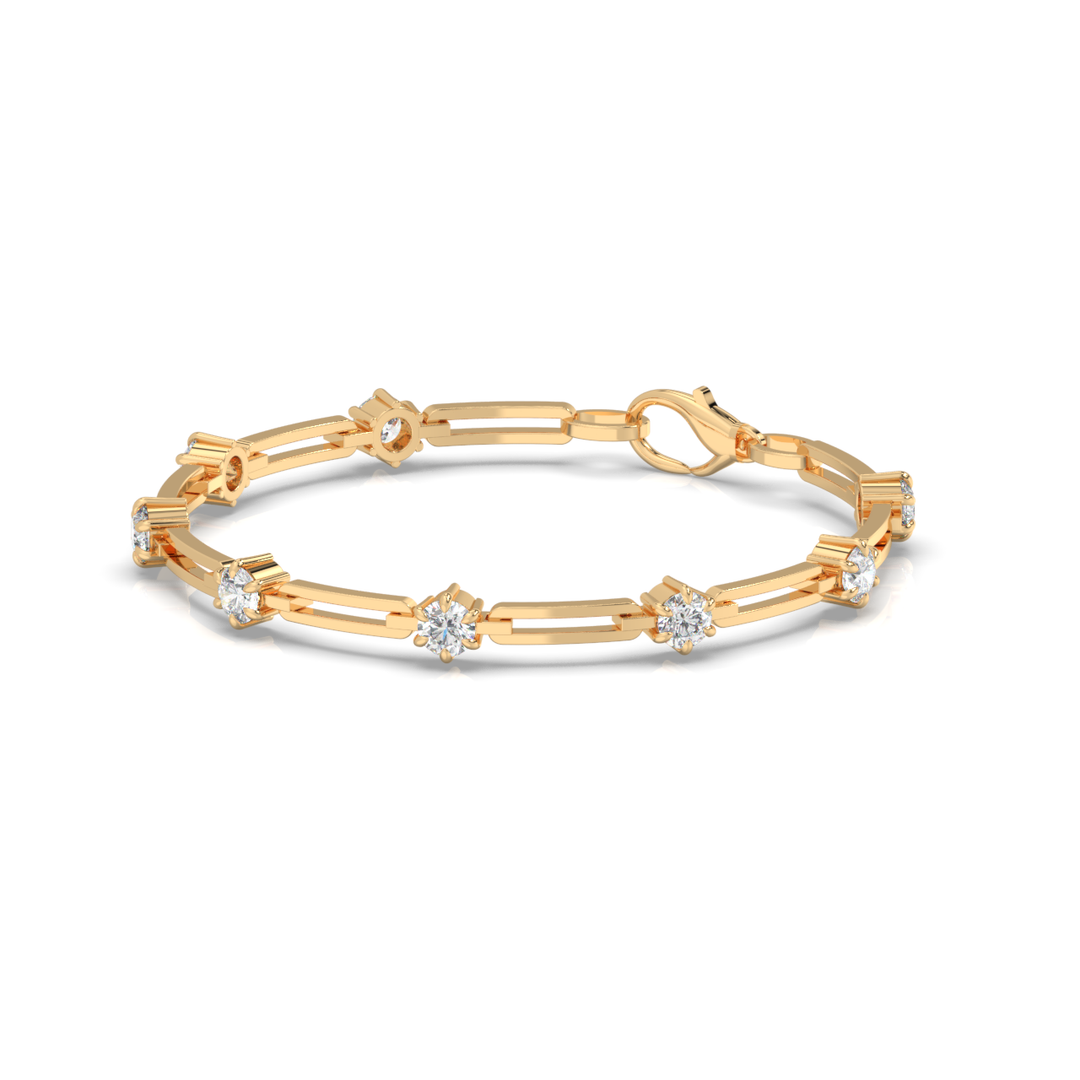 Statement Lab Grown Diamond Bracelet for a Bold Look Stefee Jewels