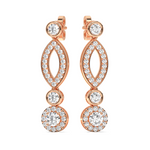 Load image into Gallery viewer, Glamour Droplet Earrings By Stefee Jewels
