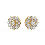 Load image into Gallery viewer, Radiant Flora Lab Grown Diamond  Pendant Set by Stefee Jewels