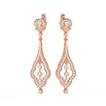 Load image into Gallery viewer, Precious Glow Lab Grown Diamond Drop Earrings by Stefee Jewels
