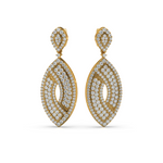 Load image into Gallery viewer, Bright Charms Lab Grown Diamond Drop Earrings by Stefee Jewels
