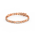Load image into Gallery viewer, Elegant Motif Lab Grown Diamond Bracelets by Stefee Jewels