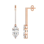 Load image into Gallery viewer, Exqusite Lab Grown Diamond Drop  Earrings By Stefee Jewels
