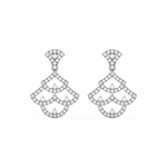 Load image into Gallery viewer, Brilliant Chains Lab Grown Diamond Drop Earrings by Stefee Jewels