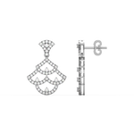 Load image into Gallery viewer, Brilliant Chains Lab Grown Diamond Drop Earrings by Stefee Jewels