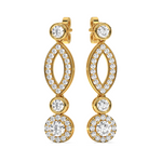 Load image into Gallery viewer, Glamour Droplet Earrings By Stefee Jewels
