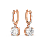 Load image into Gallery viewer, Classic  Lab Grown Diamond  Dangles By Stefee Jewels
