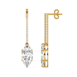 Load image into Gallery viewer, Exqusite Lab Grown Diamond Drop  Earrings By Stefee Jewels
