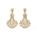 Load image into Gallery viewer, Lustrous Swing Lab Grown Diamond Drop Earrings by Stefee Jewels
