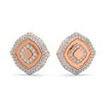 Load image into Gallery viewer, Shimmering Light Lab Grown Diamond Studd Earrings by Stefee Jewels
