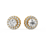 Load image into Gallery viewer, Gleaming Stone Lab Grown Diamond  Pendant Set by Stefee Jewels