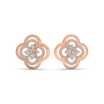 Load image into Gallery viewer, Radiant Reflections Lab Grown Diamond Stud Earrings by Stefee Jewels
