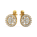 Load image into Gallery viewer, Blooming Radiance Lab Grown Diamond  Pendant Set by Stefee Jewels