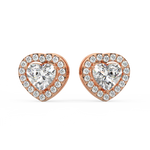 Load image into Gallery viewer, Loving Heart Lab Grown Diamond  Pendant Set by Stefee Jewels