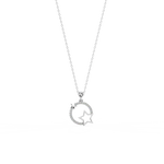 Load image into Gallery viewer, Starry Nightfall Lab Grown Diamond  Pendant Set by Stefee Jewels