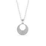 Load image into Gallery viewer, Pure Essence Lab Grown Diamond  Pendant Set by Stefee Jewels
