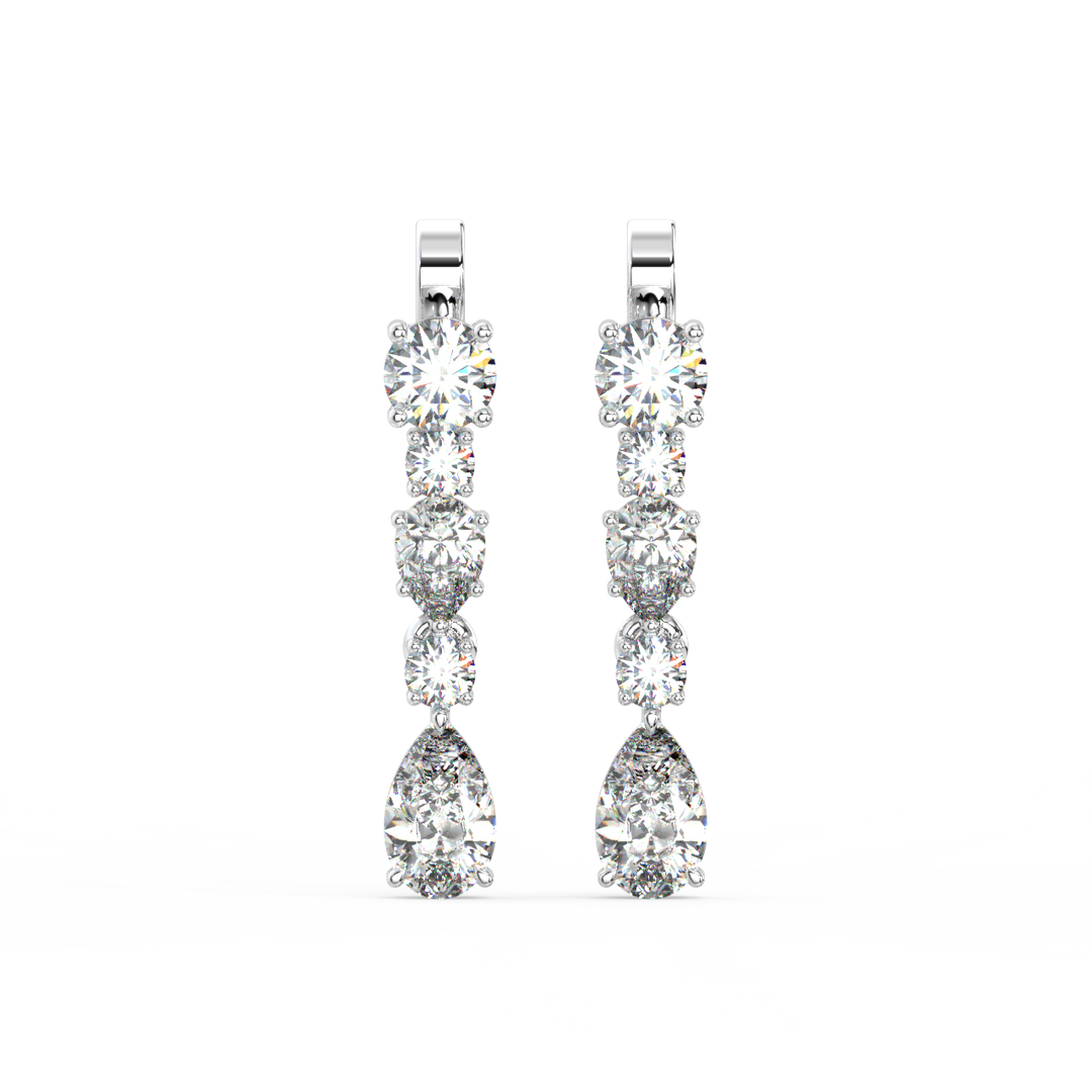 Classic Sparkling Lab Grown Diamond StudsBy Stefee Jewels